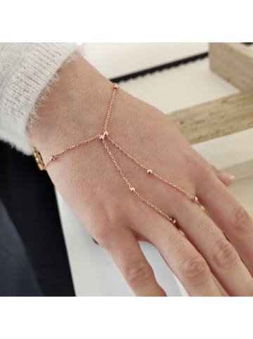 Miu Silver Pozłacana bransoletka z elementami ozdobnymi