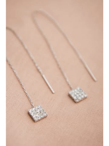 Miu Silver Silber-Ohrhänger mit Edelsteinen