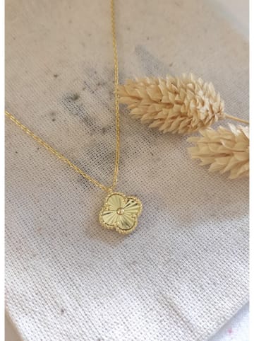 Miu Silver Pozłacany naszyjnik z zawieszką - dł. 42 cm