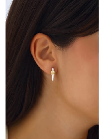 Miu Silver Silber-Ohrringe mit Edelsteinen