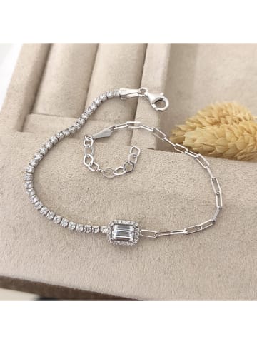 Miu Silver Silber-Armkette mit Edelsteinen