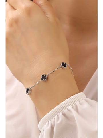 Miu Silver Silber-Armkette mit Perlmutt