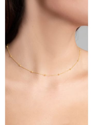 Miu Silver Vergulde ketting met sierelementen - (L)42 cm