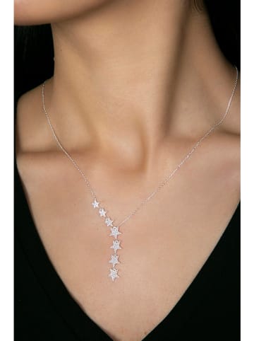 Miu Silver Silber-Halskette mit Schmuckelement - (L)42 cm