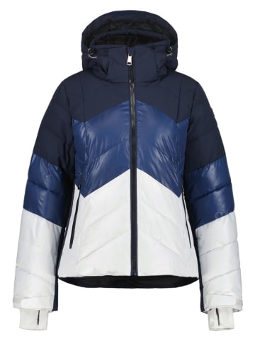 LUHTA Winterjacke "Lammasoaivi" in Dunkelblau/ Weiß