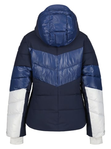 LUHTA Winterjacke "Lammasoaivi" in Dunkelblau/ Weiß