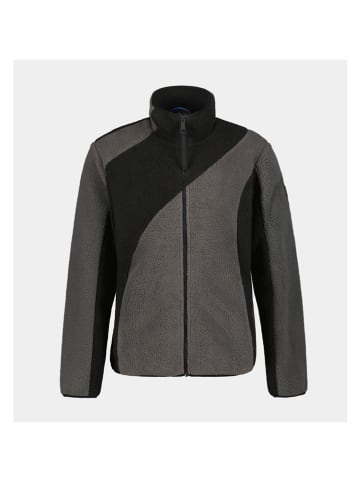 LUHTA Fleecejacke "Jutans" in Grau/ Schwarz
