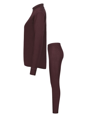 rukka 2-częściowy zestaw bielizny funkcyjnej "Tiisala" w kolorze fioletowym