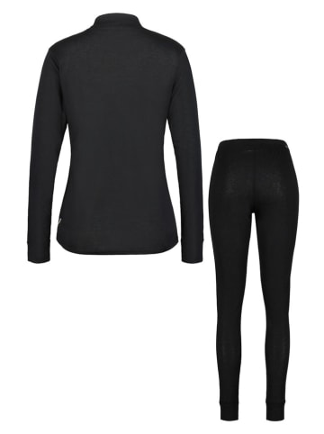 rukka 2-częściowy zestaw bielizny funkcyjnej "Tiisala" w kolorze czarnym