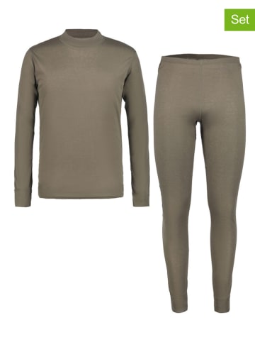 rukka 2tlg. Funktionswäsche-Set "Tiirola" in Khaki