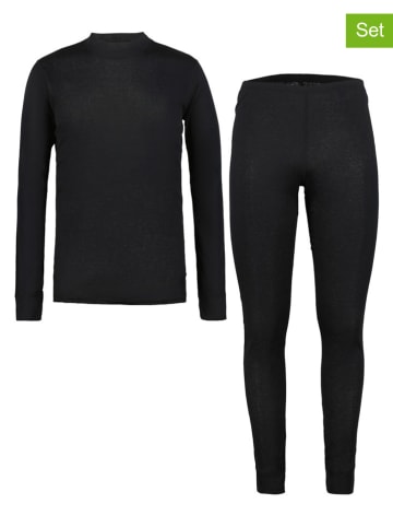 rukka 2-częściowy zestaw bielizny funkcyjnej "Tiirola" w kolorze czarnym