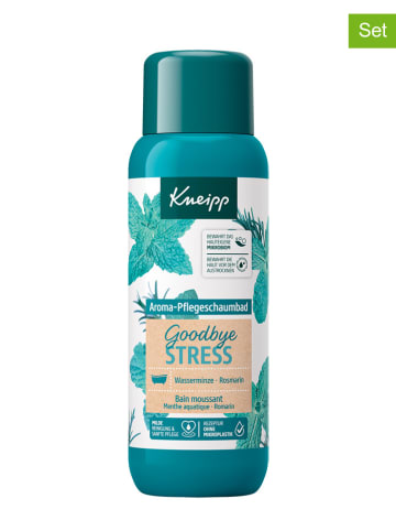 Kneipp 2er-Set: Aroma-Pflegeschaumbad "Goodbye Stress", je 400 ml