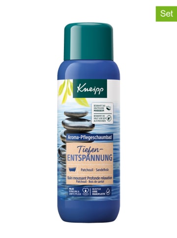 Kneipp 2er-Set: Aroma-Pflegeschaumbad "Tiefenentspannung", je 400 ml