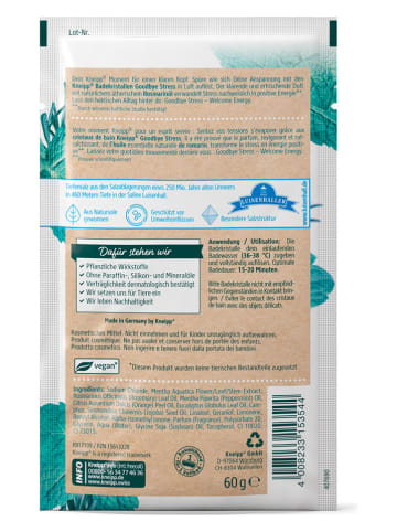 Kneipp 12er-Set: Badekristalle "Goodbye Stress", je 60 g