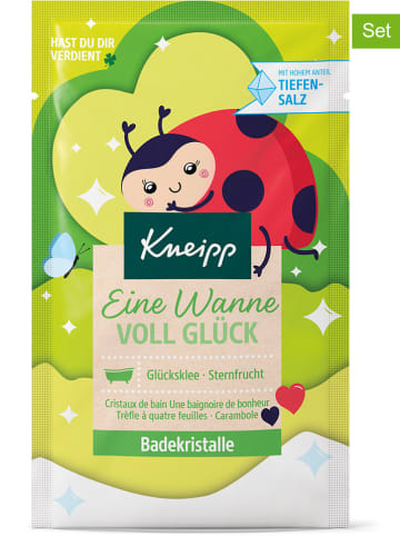 Kneipp 12er-Set: Badekristalle "Eine Wanne Voll Glück", je 60 g