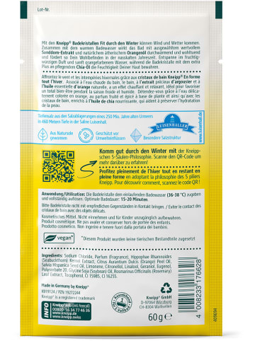 Kneipp 12er-Set: Badekristalle "Fit durch den Winter", je 60 g