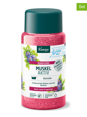 Kneipp 2er-Set: Badekristalle "Muskel Aktiv", je 600 ml