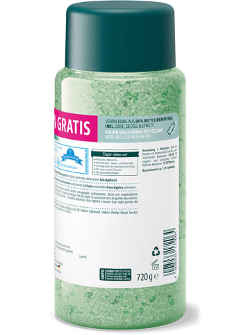 Kneipp 6er-Set: Badekristalle "Erkältungszeit", je 720 g