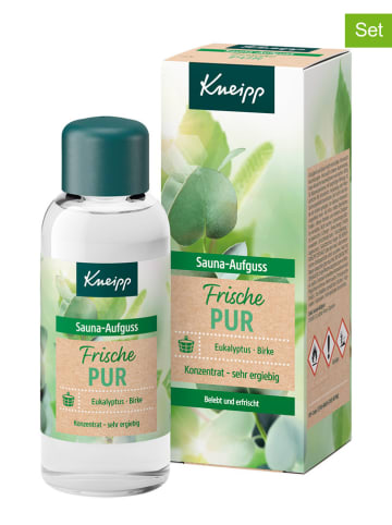Kneipp 2er-Set: Sauna-Aufgüsse "Eukalyptus Birke", je 100 ml