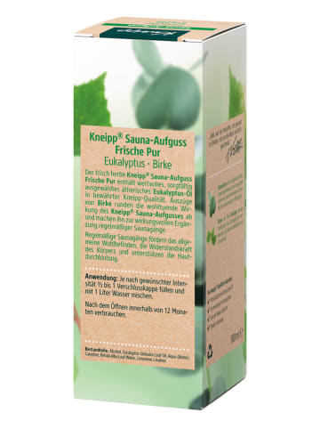 Kneipp 2er-Set: Sauna-Aufgüsse "Eukalyptus Birke", je 100 ml