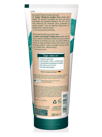 Kneipp 3er-Set: Wirkdusche "Goodbye Stress", je 200 ml