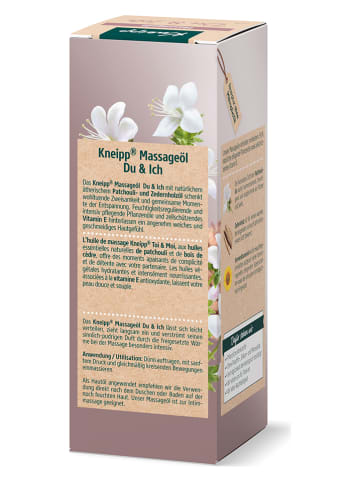 Kneipp 2er-Set: Massageöle "Du & Ich", je 100 ml