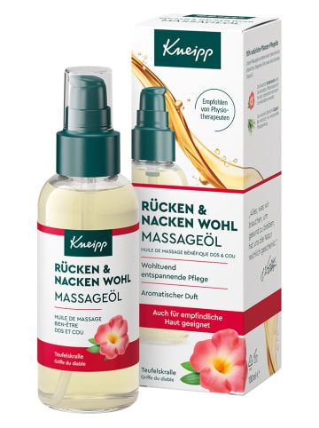 Kneipp 2er-Set: Massageöl "Rücken & Nacken Wohl", je 100 ml