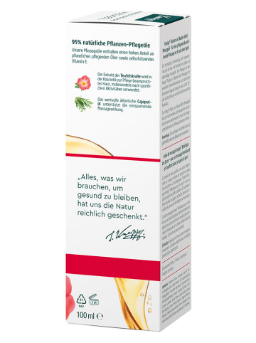 Kneipp 2er-Set: Massageöl "Rücken & Nacken Wohl", je 100 ml