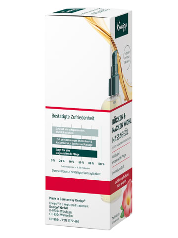 Kneipp 2er-Set: Massageöl "Rücken & Nacken Wohl", je 100 ml