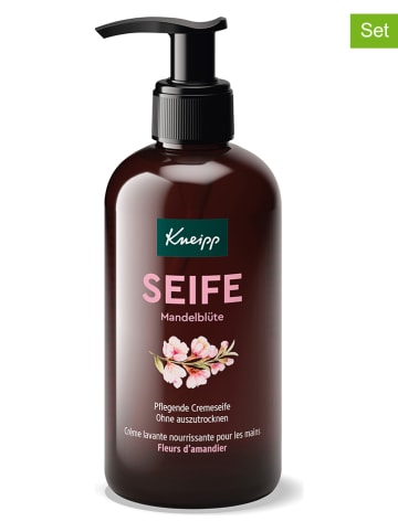 Kneipp 3er-Set: Pflegende Cremeseife "Mandelblüte", je 250 ml