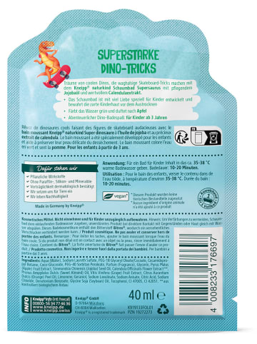 Kneipp 12er-Set: Schaumbad "Naturkind Supersaurus", je 40 ml