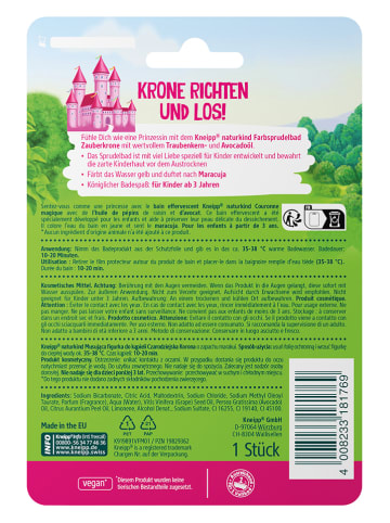 Kneipp 6er-Set: Farbsprudelbad "Zauberkrone"