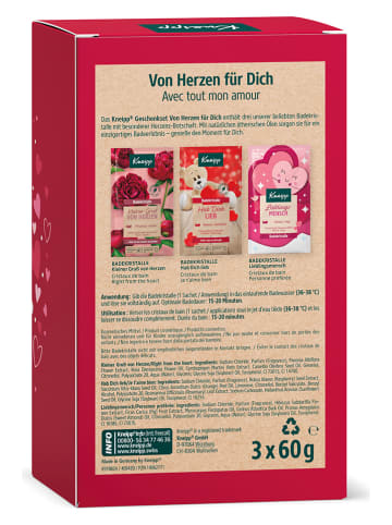 Kneipp 3er-Set: Geschenksets "Von Herzen für Dich"