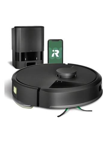 iRobot Robotstofzuiger "Roomba® 105 Combo-robot AutoEmpty" zwart