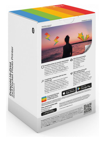 Polaroid Fotoprinterstarterbox "Hi Print 2x3 Gen 2" zwart