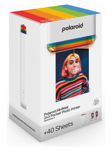 Polaroid Fotoprinterstarterbox "Hi Print 2x3 Gen 2" wit