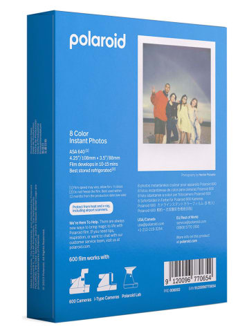 Polaroid Instantcamera-film "600 Color" - 8 stuks