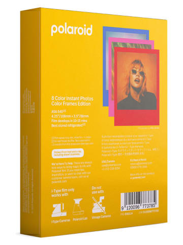 Polaroid Filmy (8 szt.) "i-Type Color Film - Color Frames" do aparatu natychmiastowego