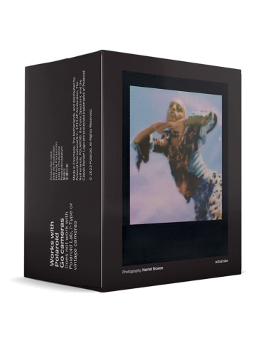 Polaroid Instantcamera-film "Go Black Frame" - 2x 8 stuks