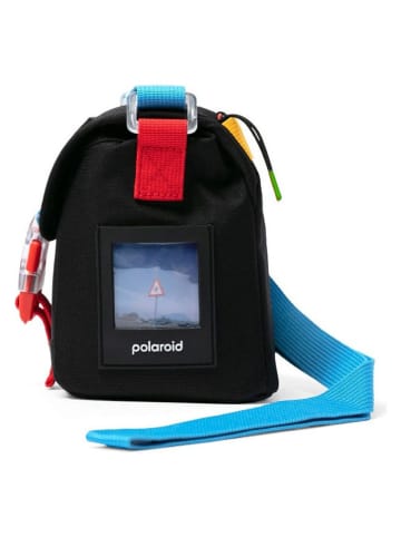 Polaroid Cameratas "Go" zwart/meerkleurig - (B)14,5 x (H)21 x (D)12 cm
