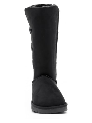 ISLAND BOOT Kozaki zimowe "Flora" w kolorze czarnym