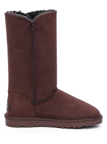 ISLAND BOOT Winterstiefel "Flora" in Dunkelbraun