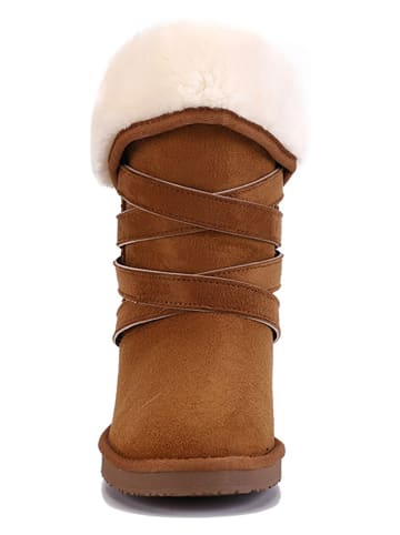 ISLAND BOOT Winterboots "Canfield" lichtbruin