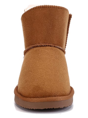 ISLAND BOOT Botki zimowe "Catalina" w kolorze jasnobrązowym