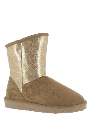 ISLAND BOOT Botki zimowe w kolorze jasnobrązowym