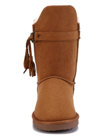 ISLAND BOOT Kozaki zimowe "Crawford" w kolorze jasnobrązowym