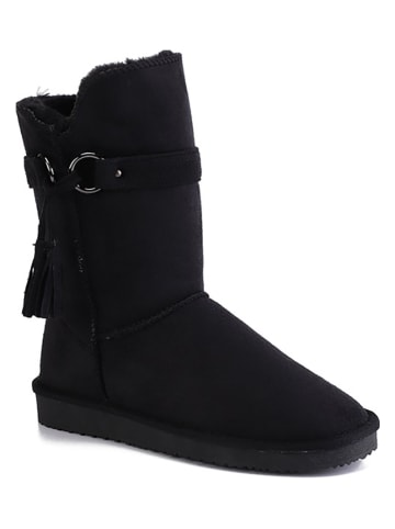 ISLAND BOOT Kozaki zimowe "Crawford" w kolorze czarnym