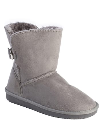 ISLAND BOOT Botki zimowe "Boulder" w kolorze antracytowym