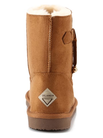 ISLAND BOOT Winterboots "Kinsac" lichtbruin