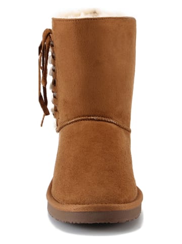 ISLAND BOOT Winterboots "Goldboro" lichtbruin